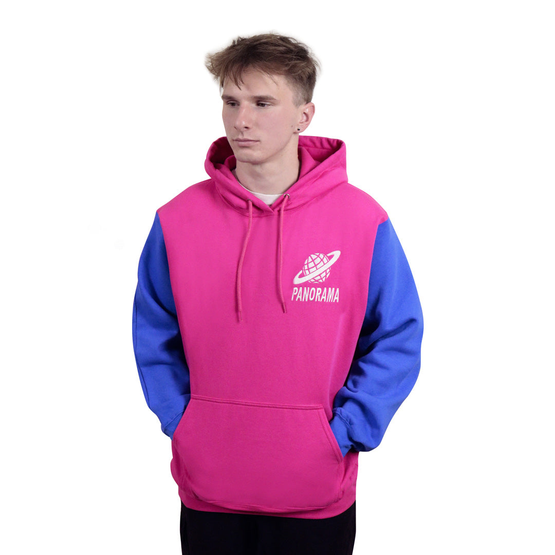 PANORAMA PINK / BLUE HOODIE