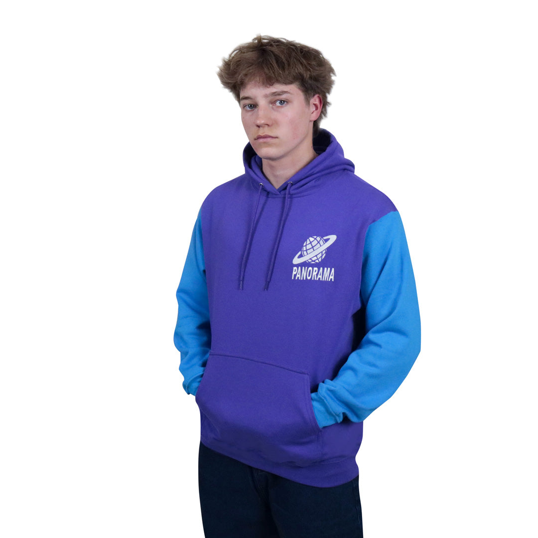 PANORAMA PURPLE / BLUE HOODIE