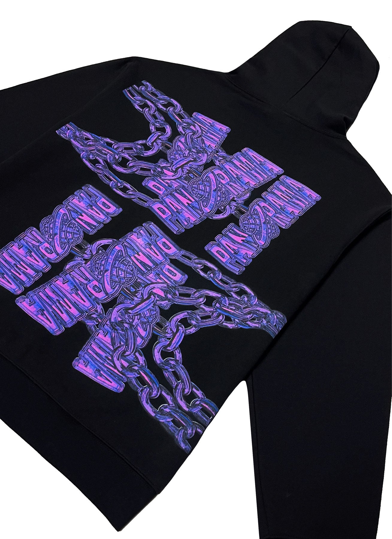 PANORAMA PURPLE CHAIN HOODIE