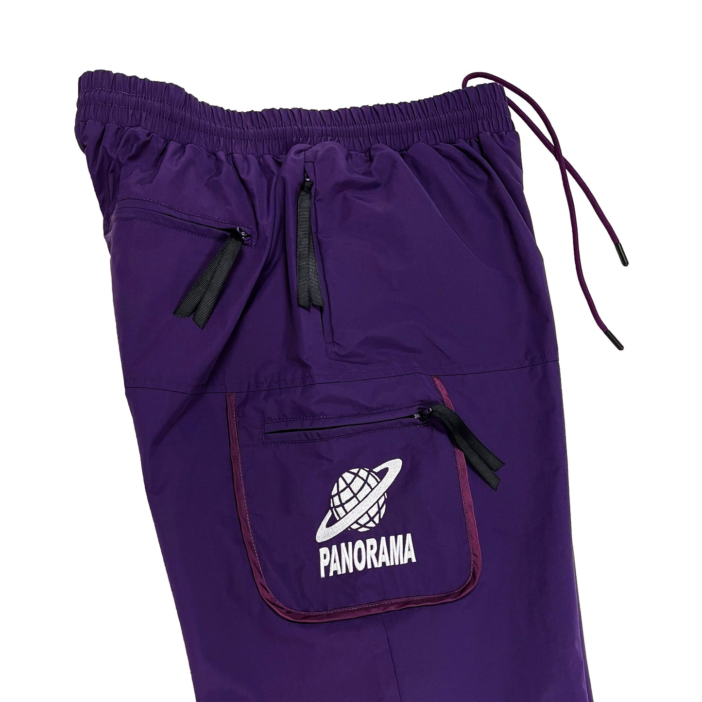 Purple Panorama Lined Track Pants