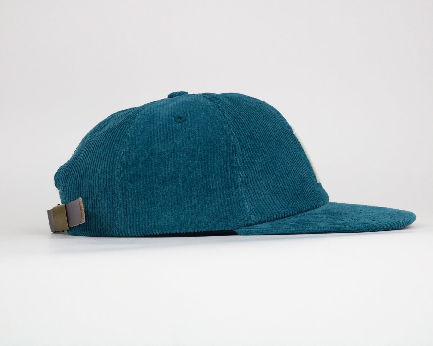 Teal Corduroy Hat