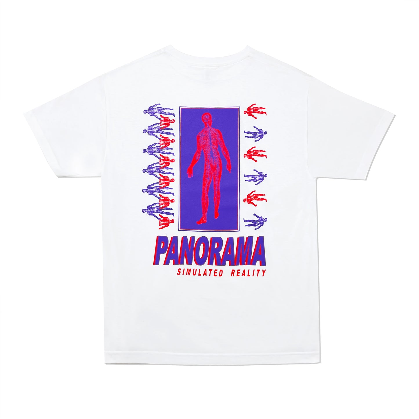 White Simulated Reality T-Shirt R/P