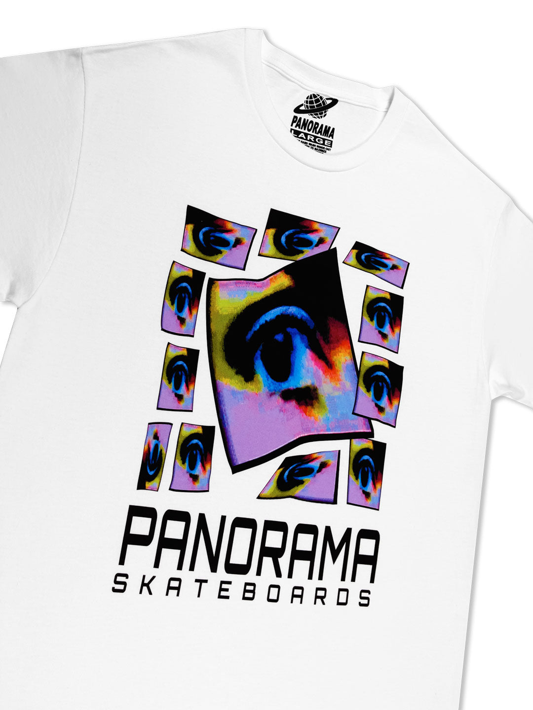 WHT / PANORAMA VHS VISION T-SHIRT