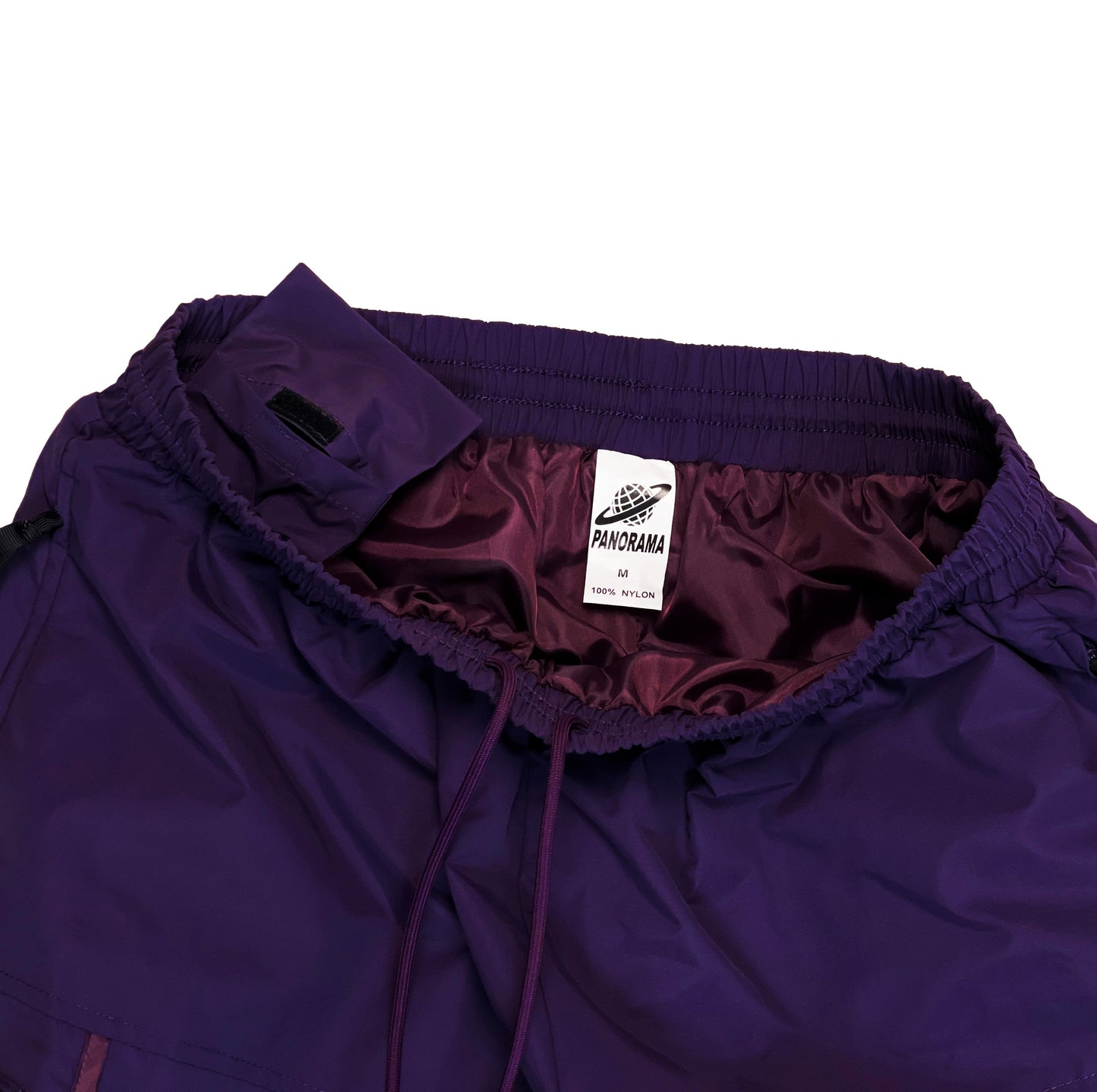 Purple Panorama Lined Track Pants