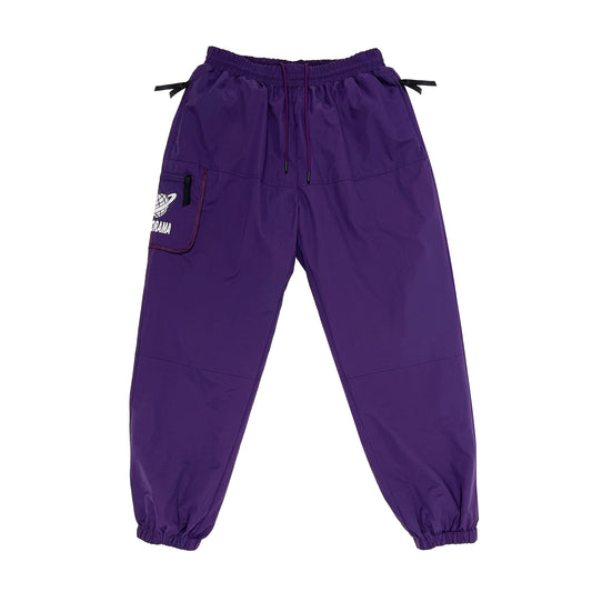 Purple Panorama Lined Track Pants