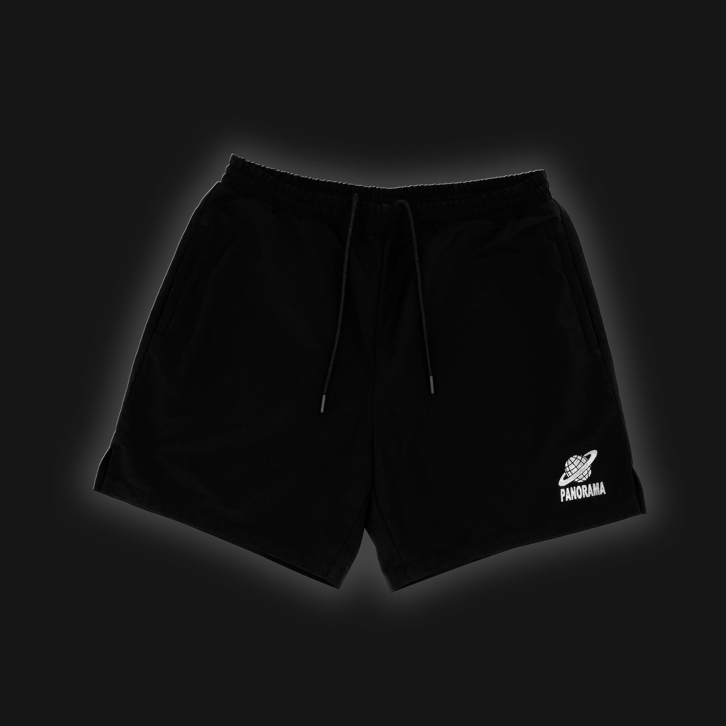  Black Panorama Shorts | Men's Black Shorts | PNRM