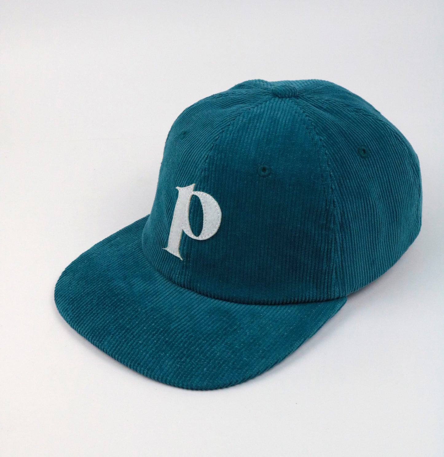 Teal Corduroy Hat