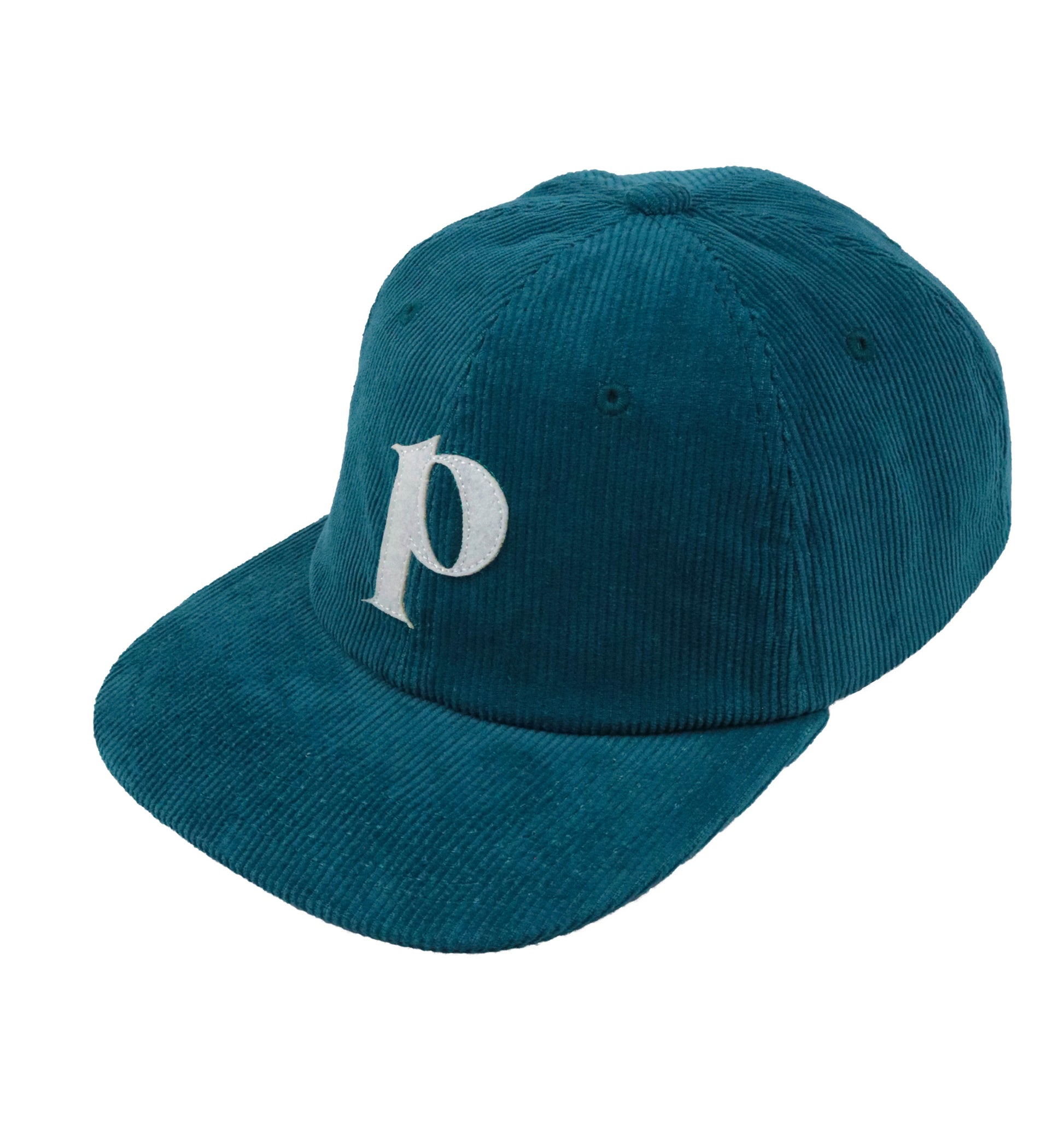 Teal Corduroy Hat